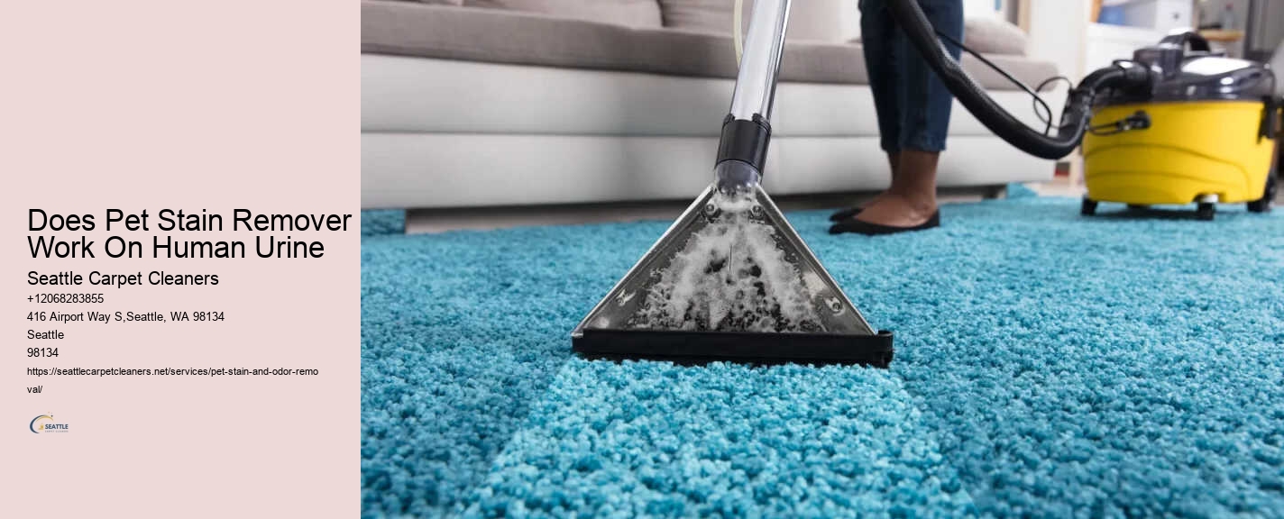 Does Pet Stain Remover Work On Human Urine