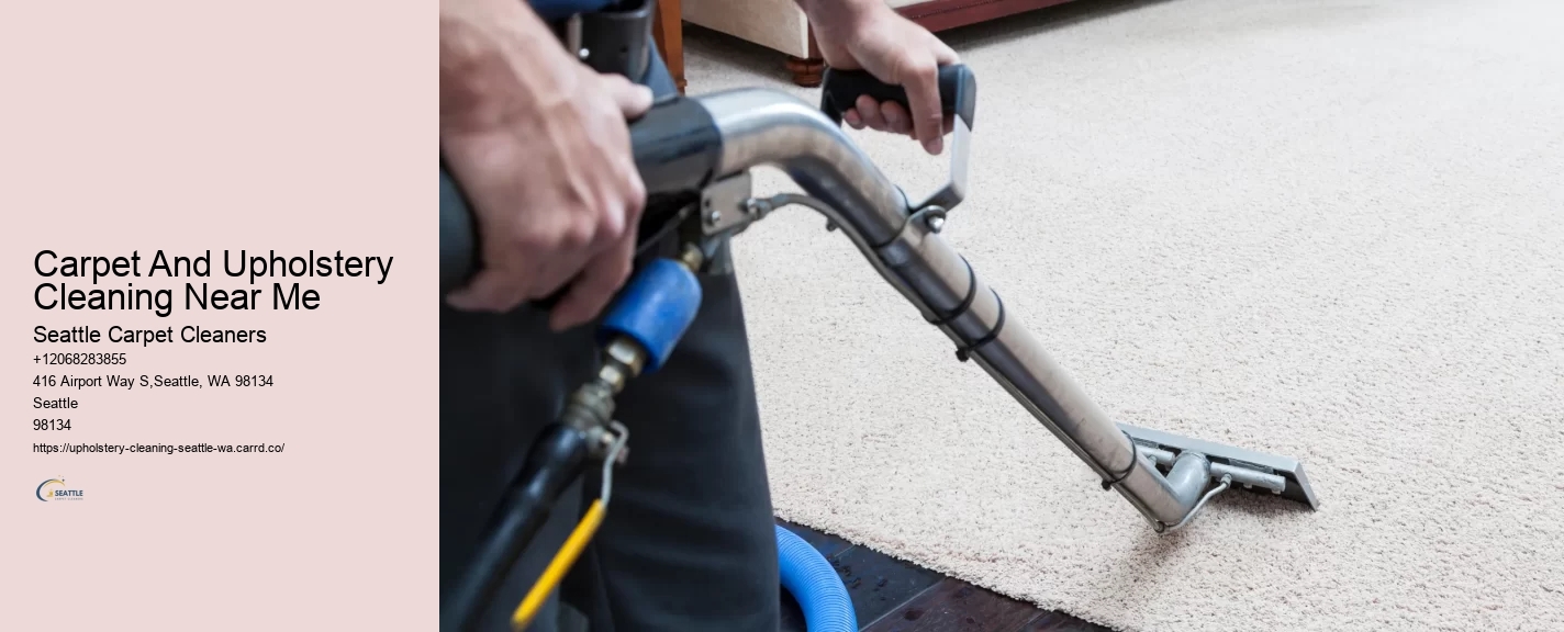 Carpet And Upholstery Cleaning Near Me